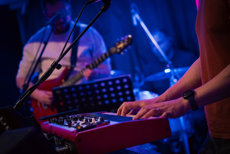 People playing instruments