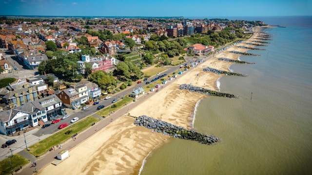 Felixstowe from the air